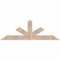 Ekena Millwork Saratoga Smooth Timber Gable Bracket, Douglas Fir, 72"W x 24"H x 3 1/2"D x 5 1/2"F, 8/12 Pitch GBW072X24X0406SAR00SDF - alternate 1